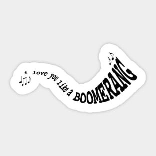 Boomerang Doc Holliday Sticker